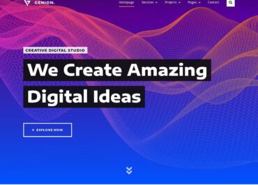 Site prezentare genion creative