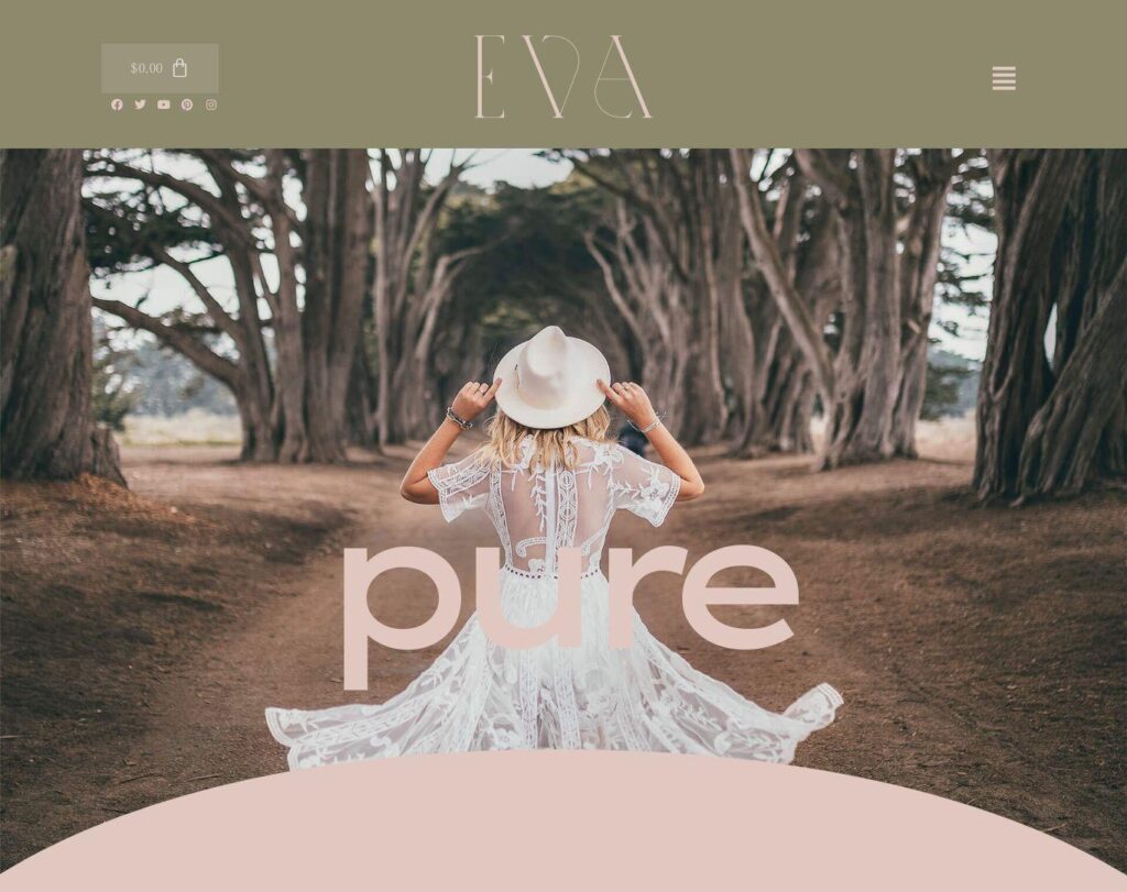 Site prezentare eva fashion