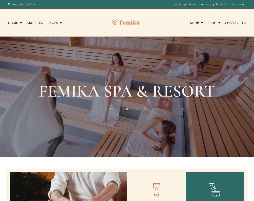 Site prezentare femika spa