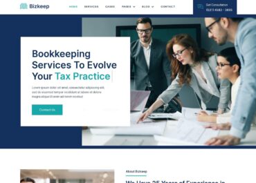 Site prezentare bizkeep bookkeeping