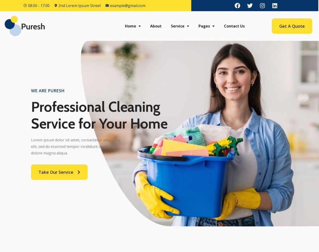 Site prezentare puresh cleaning