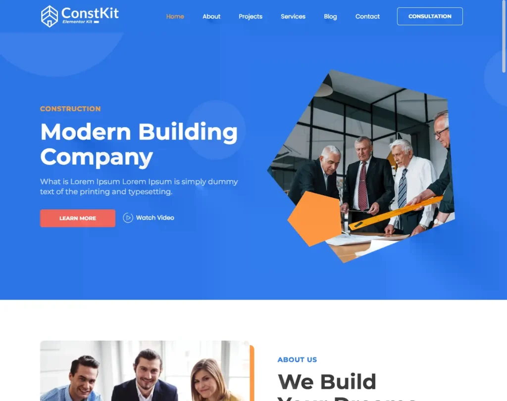 Site prezentare constkit construction