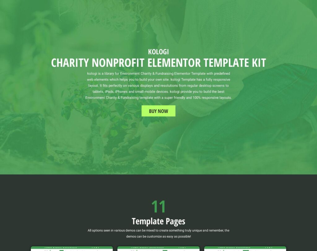 Site prezentare kologi charity