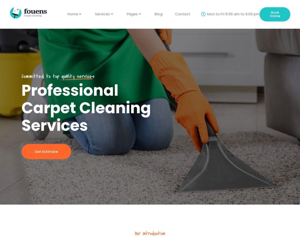 Site prezentare fouens cleaning