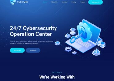 Site prezentare cyberjet web