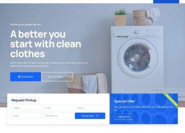 Site prezentare cleanox laundry
