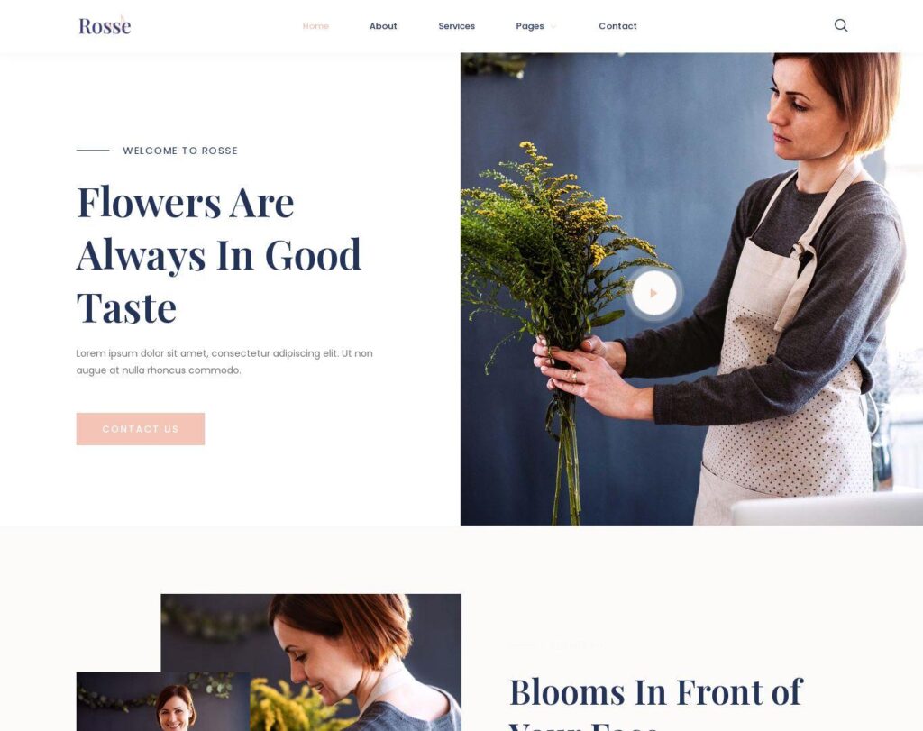 Site prezentare rosse florist