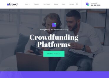 Site prezentare krowd crowdfunding