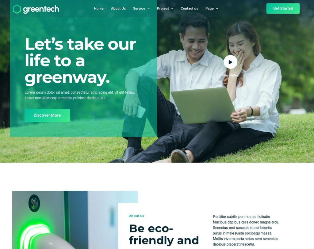 Site prezentare greentech green