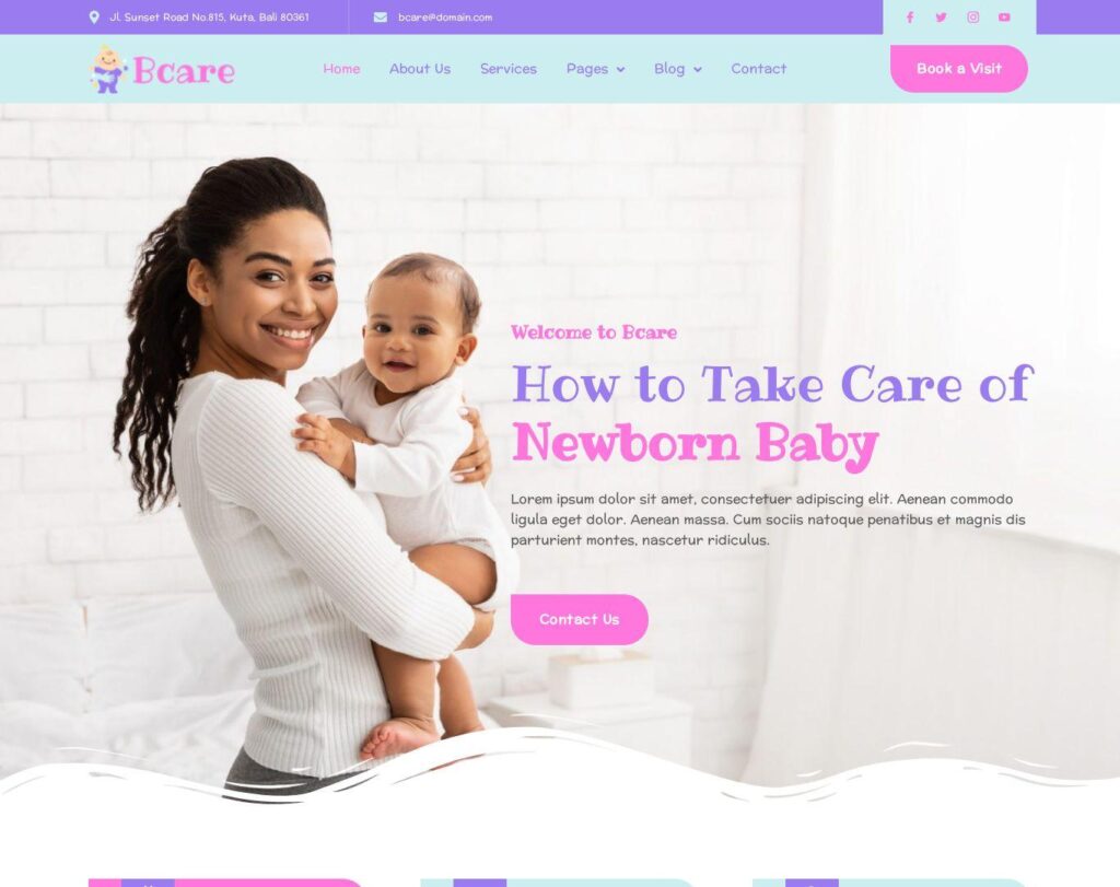 Site prezentare bcare baby