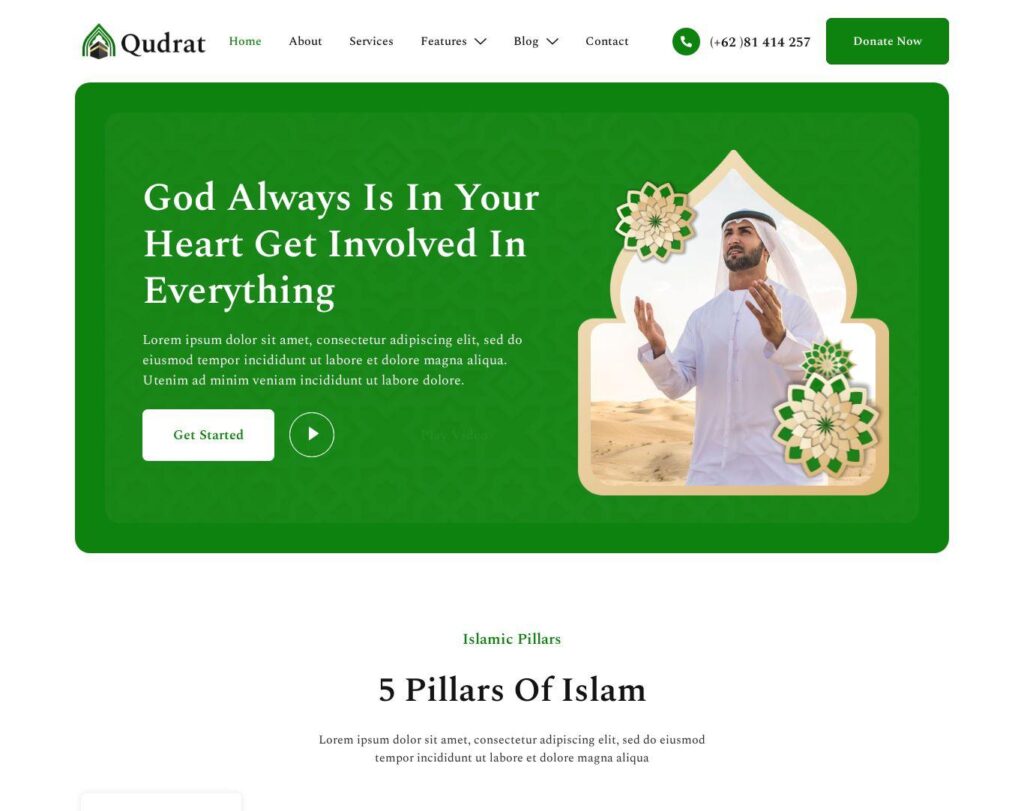 Site prezentare qudrat islamic