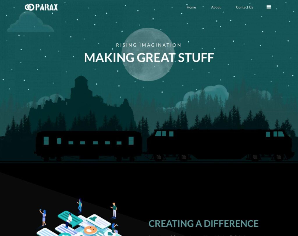 Site prezentare parax creative