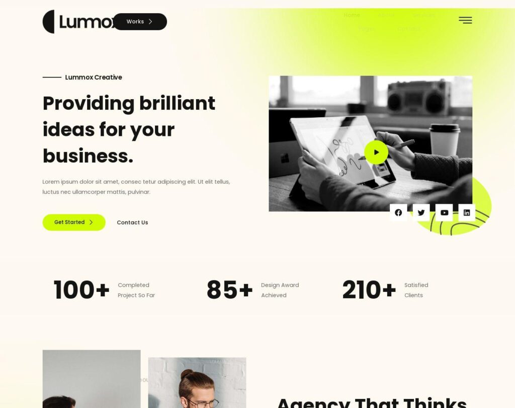 Site prezentare lummox creative