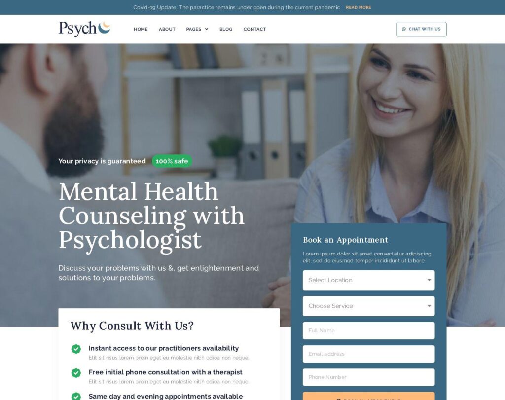 Site prezentare psych mental