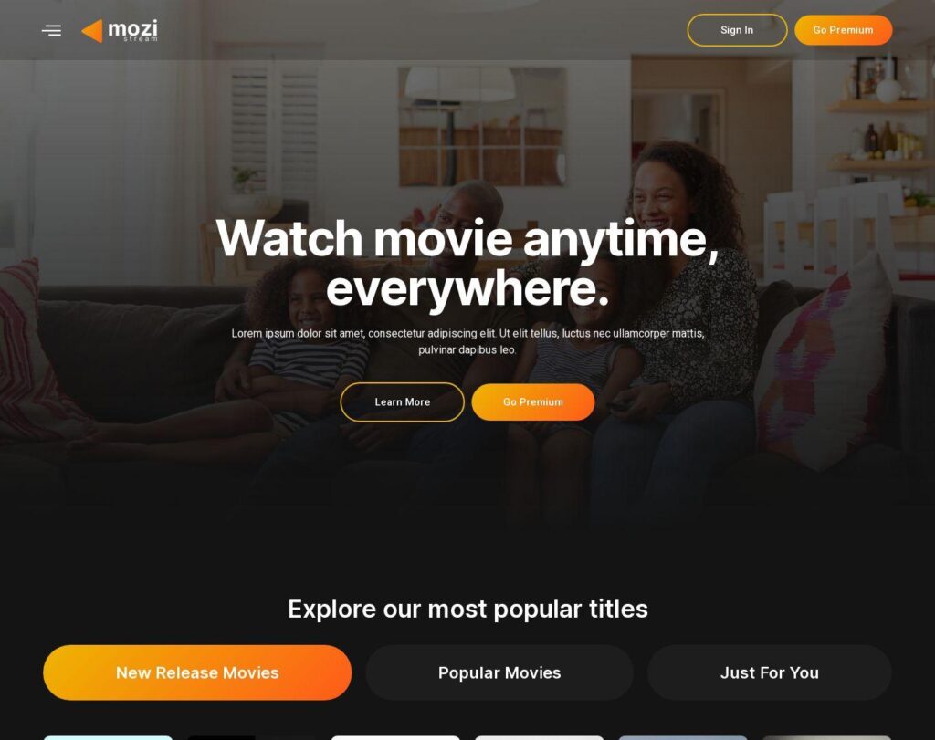 Site prezentare mozi movie