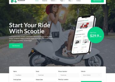 Site prezentare scootie bike