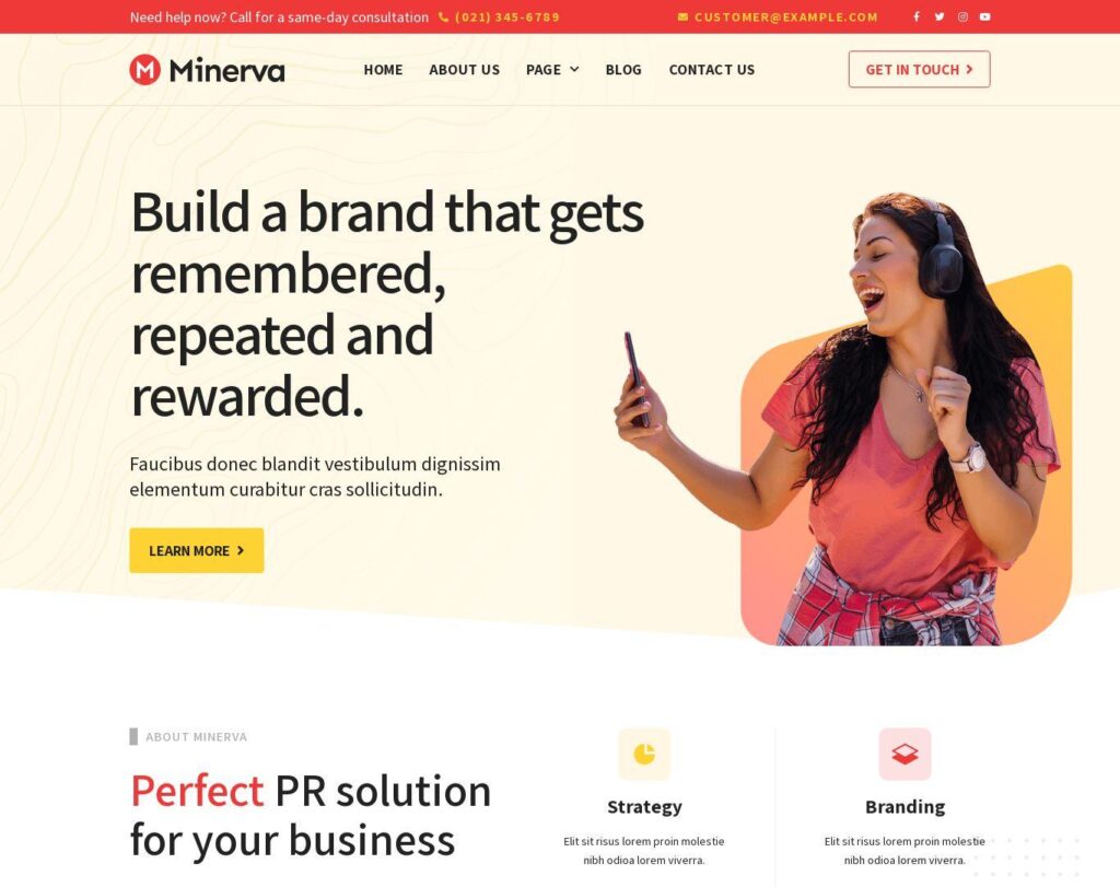 Site prezentare minerva public