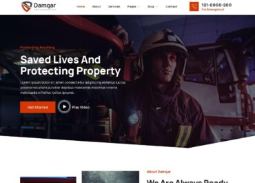 Site prezentare damqar firefighter