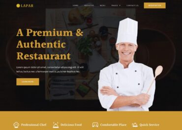 Site prezentare lapar restaurant