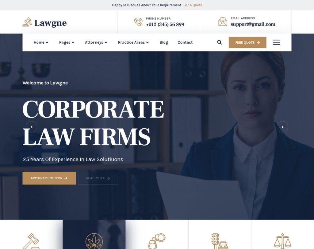 Site prezentare lawgne attorney