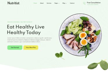 Site prezentare nutritist healthy