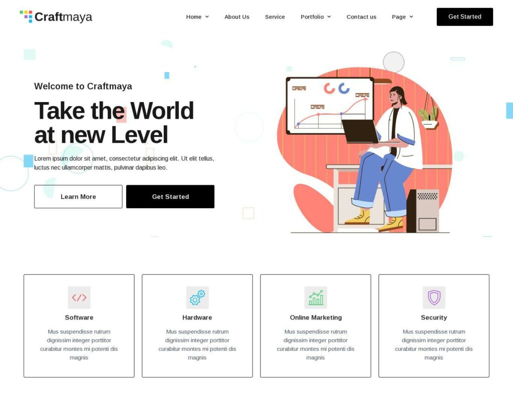 Site prezentare craftmaya it