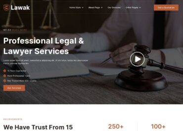 Site prezentare lawak legal