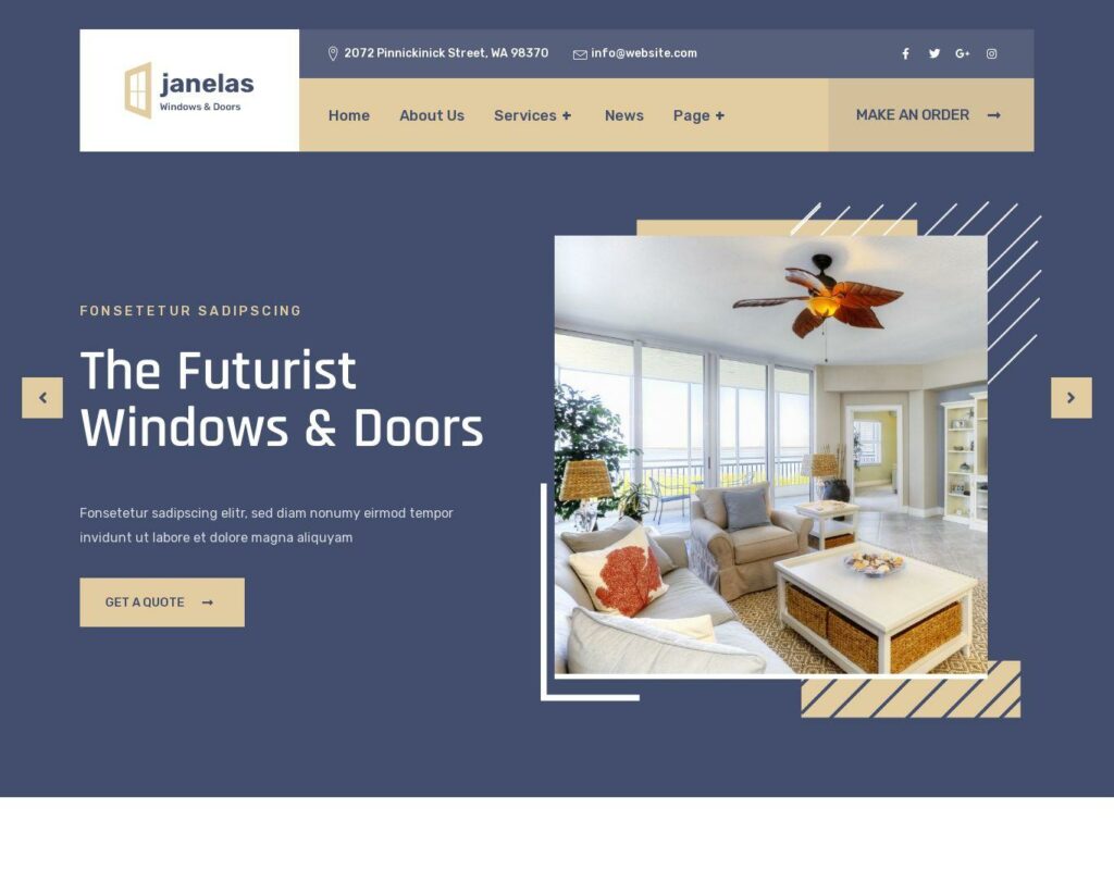 Site prezentare janelas windows