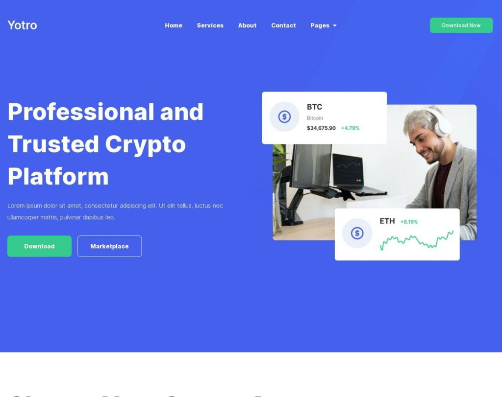 Site prezentare yotro cryptocurrency