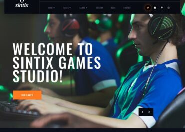 Site prezentare sintix gaming