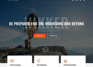 Site prezentare hikker hiking