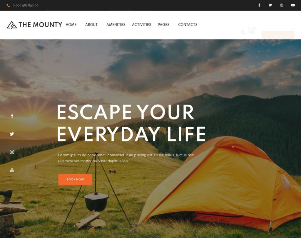 Site prezentare mounty hiking