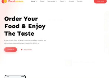 Site prezentare foodsense food