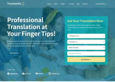 Site prezentare translantic translation