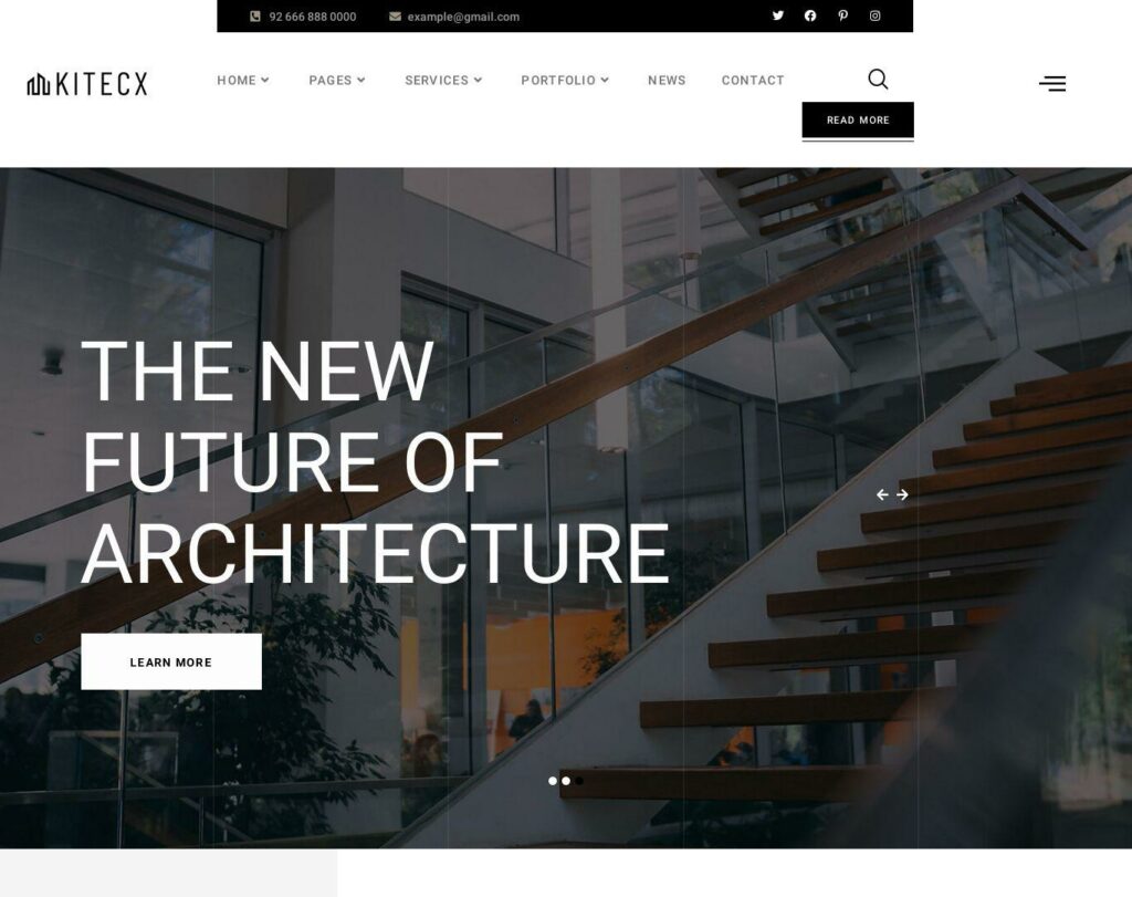 Site prezentare kitecx architecture