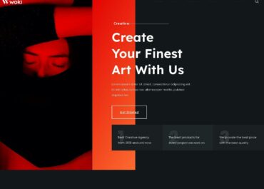 Site prezentare woki creative