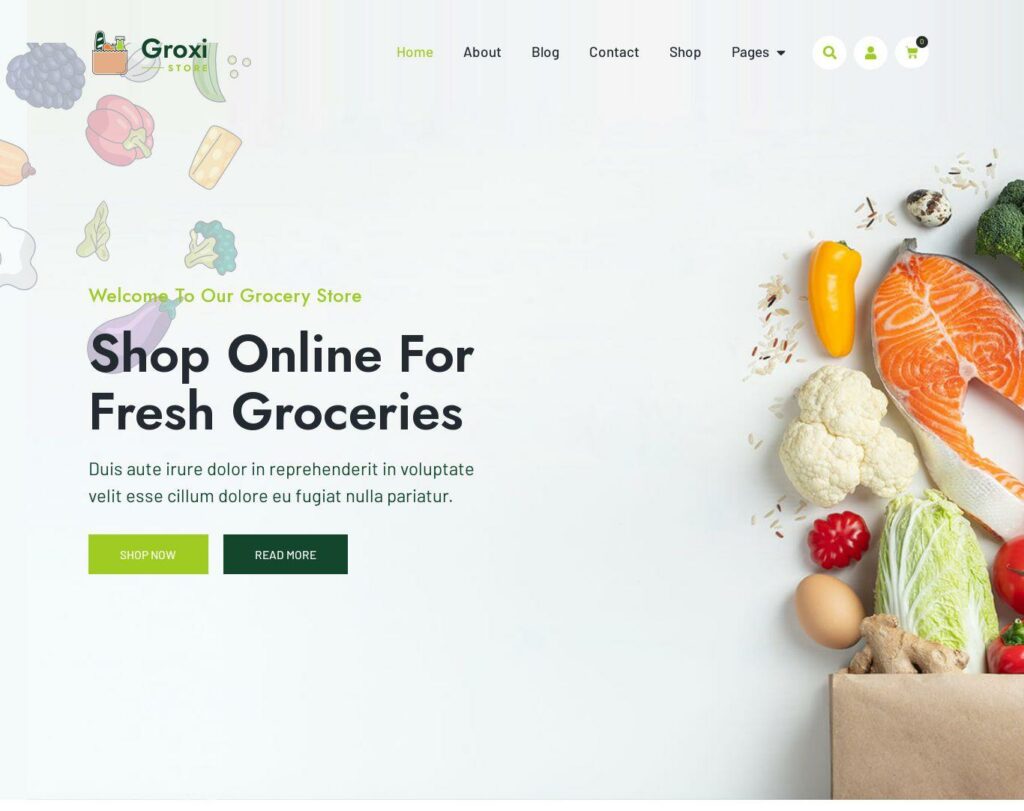 Site prezentare groxi grocery