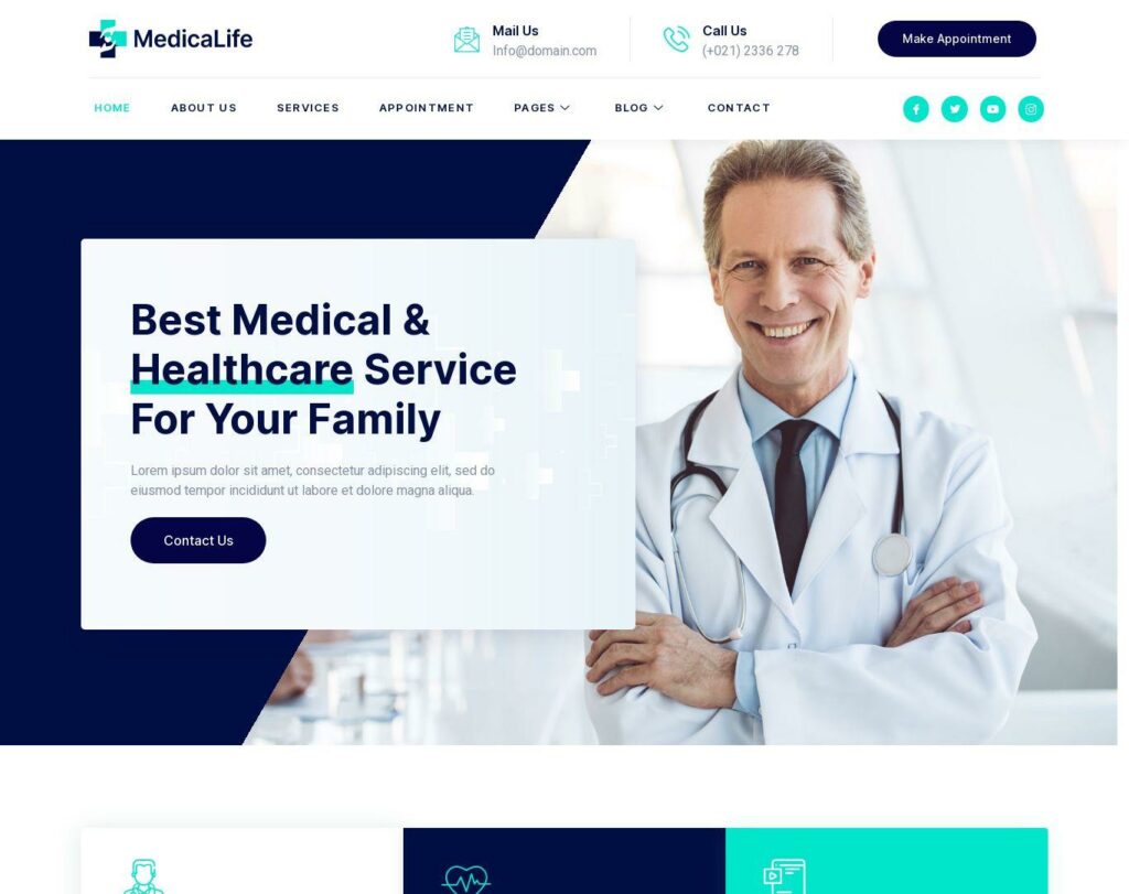 Site prezentare medicalife health