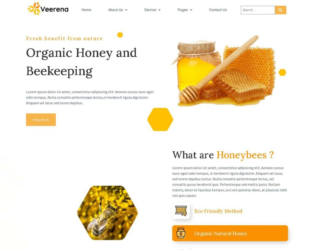 Site prezentare veerena honey