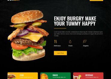 Site prezentare burgry burger