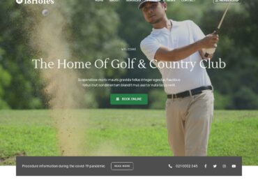 Site prezentare 18holes golf