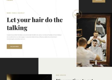 Site prezentare sixx barbershop