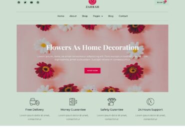 Site prezentare zahrah flower