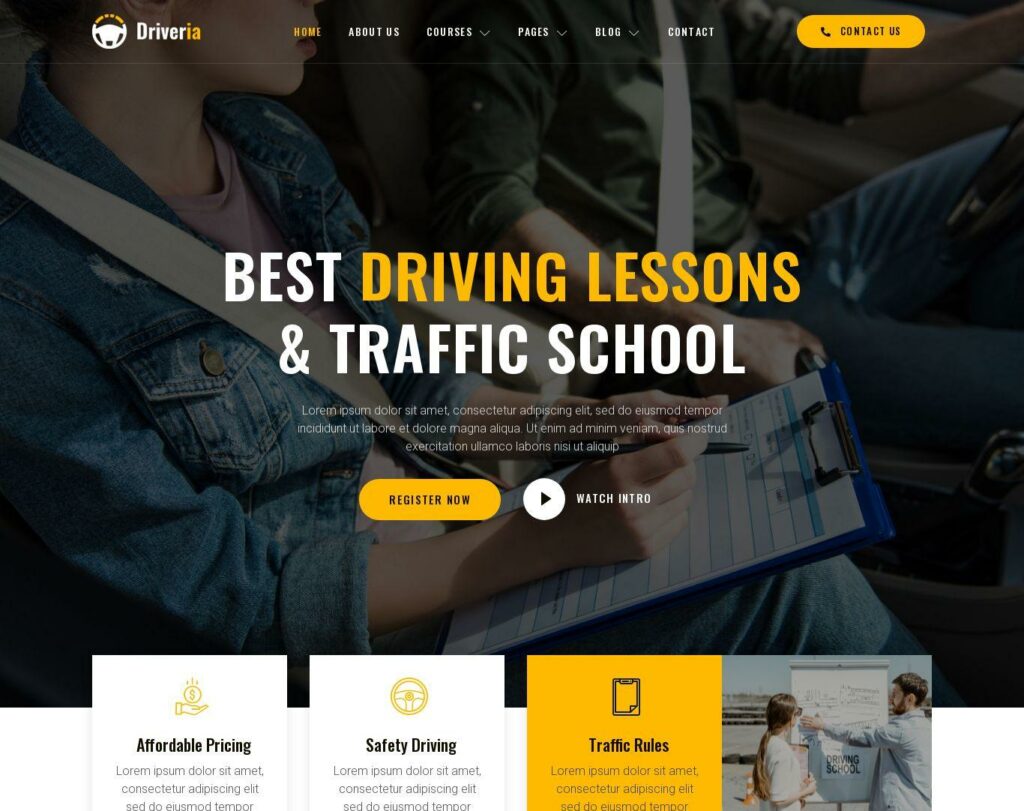 Site prezentare driveria driving