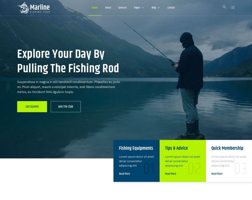 Site prezentare marline fishing