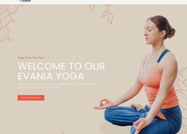 Site prezentare evania yoga