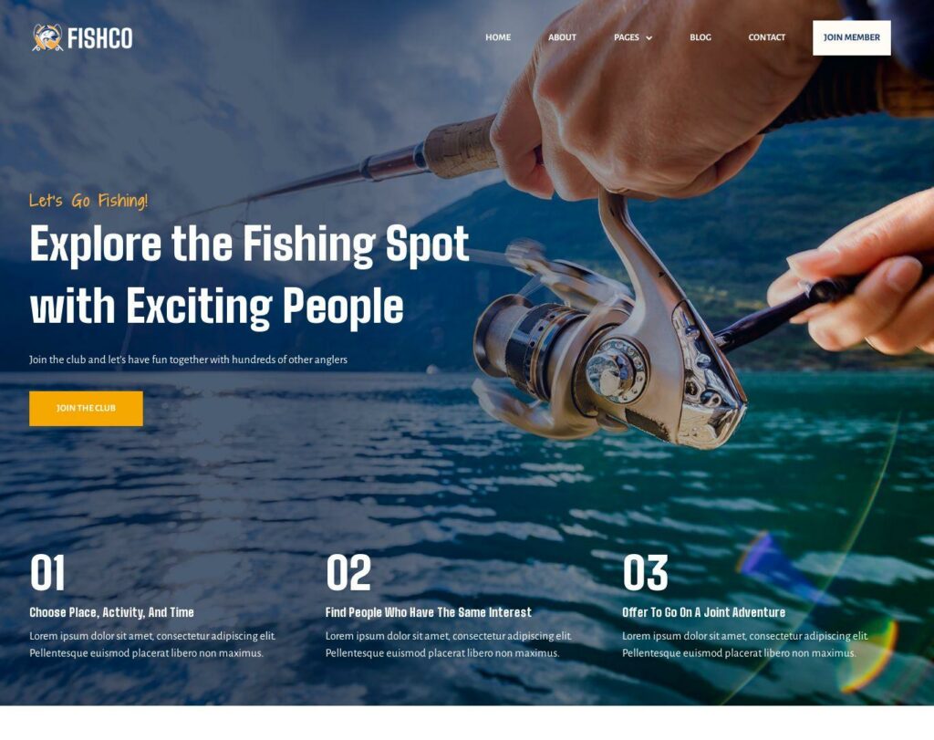 Site prezentare fishco fishing