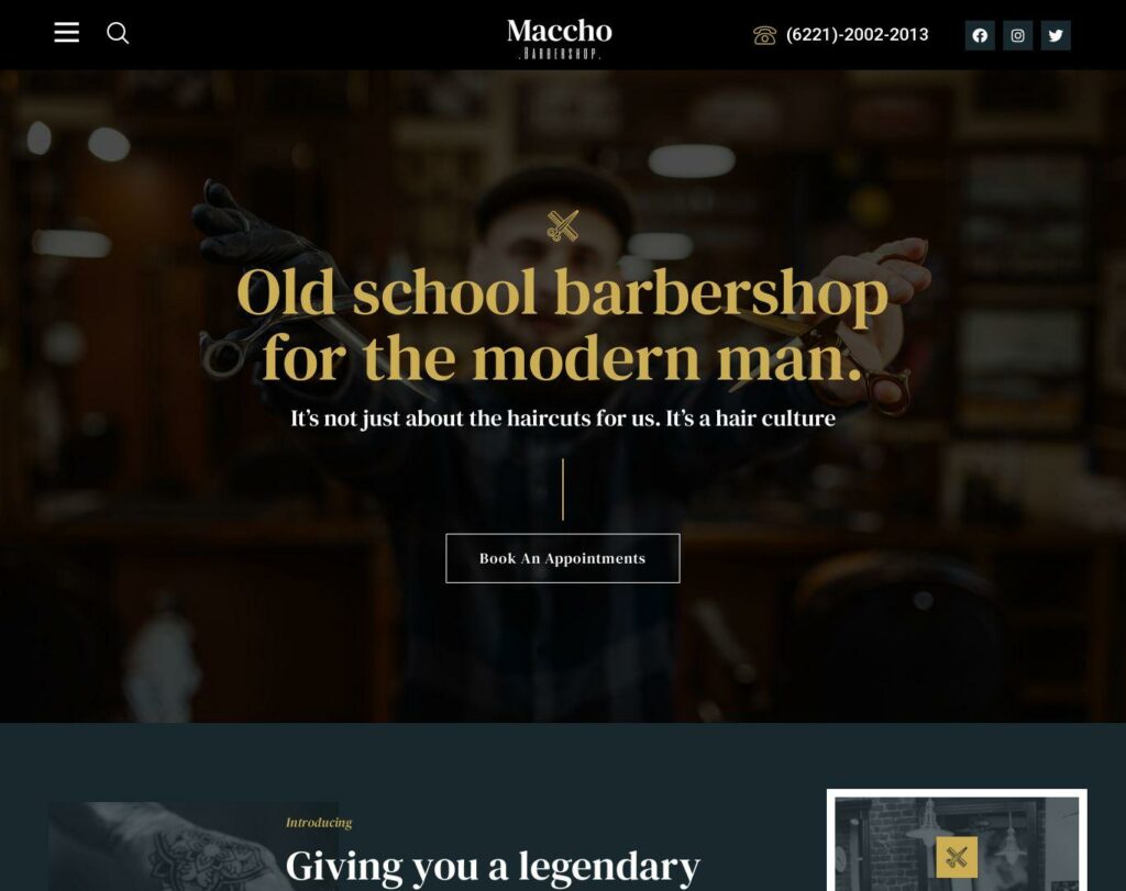 Site prezentare maccho gentlemen