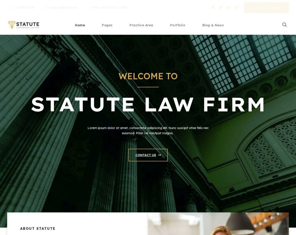 Site prezentare statute law