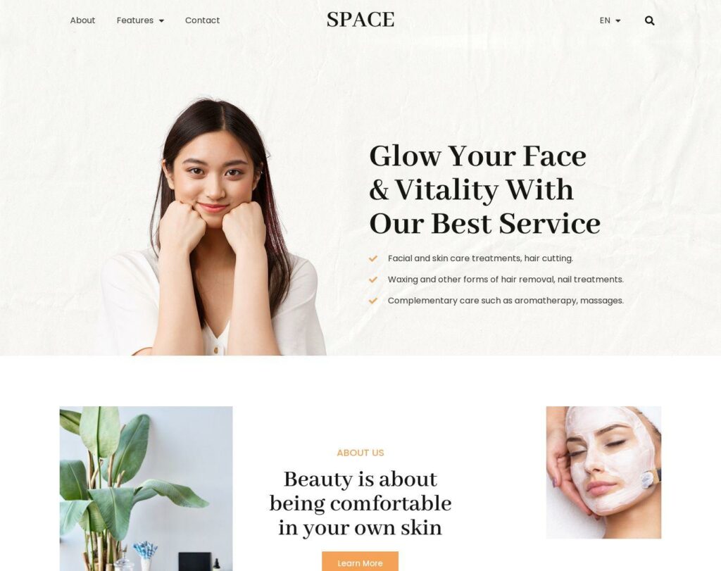 Site prezentare space beauty